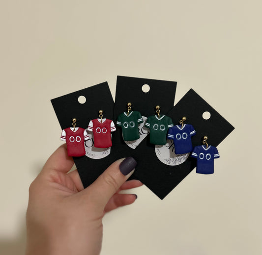 Jersey earrings