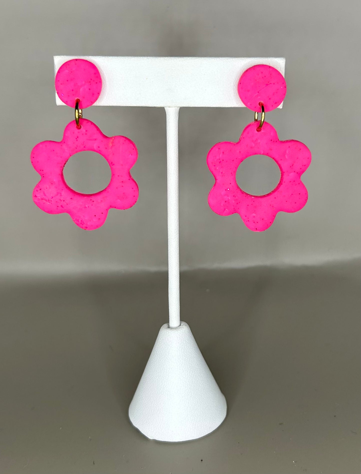 70’s flower earrings