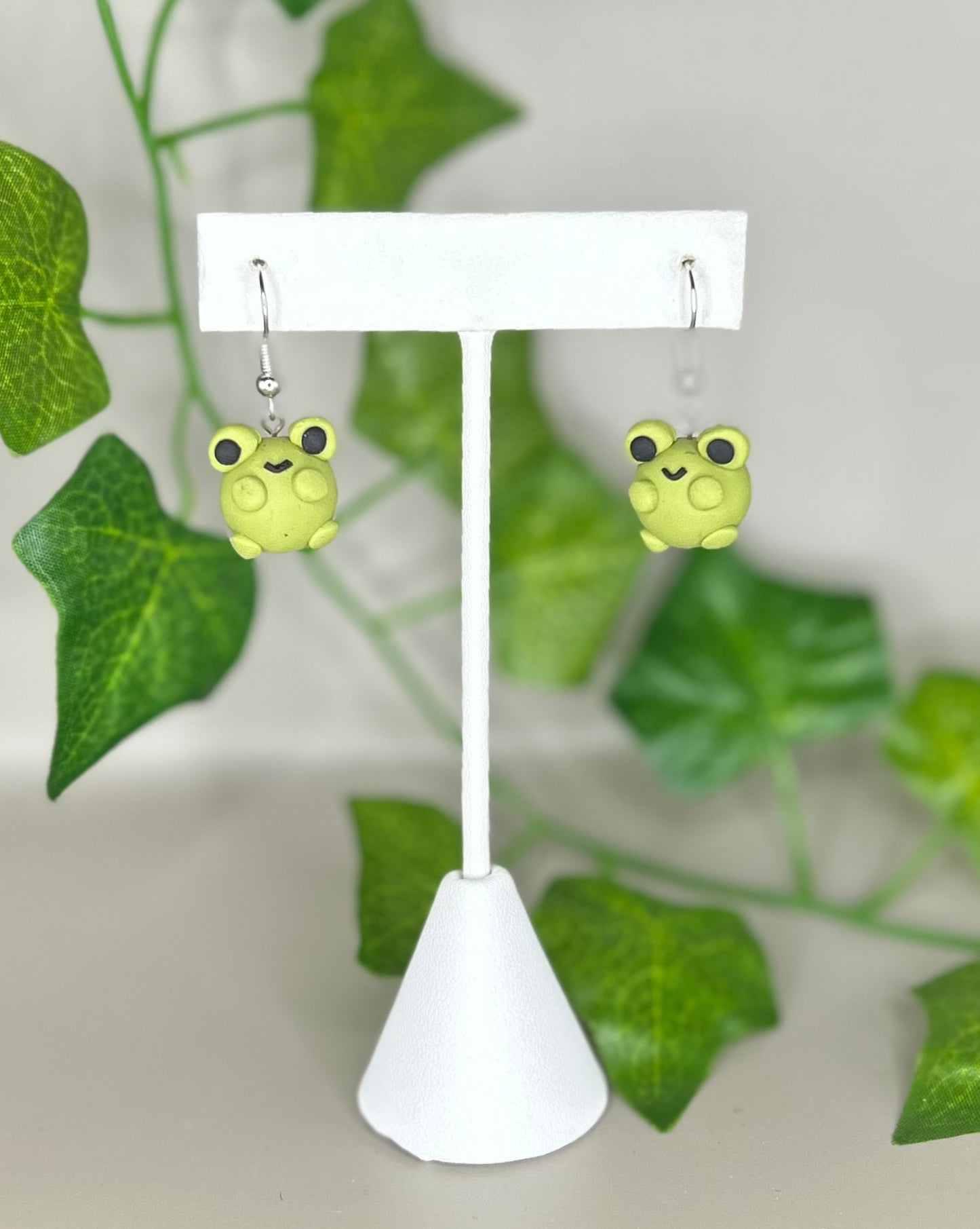 Frog earrings