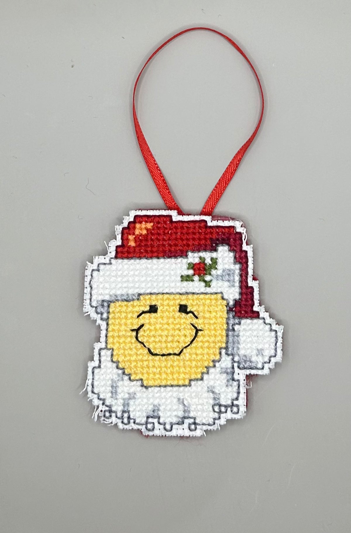 Smiley face ornament