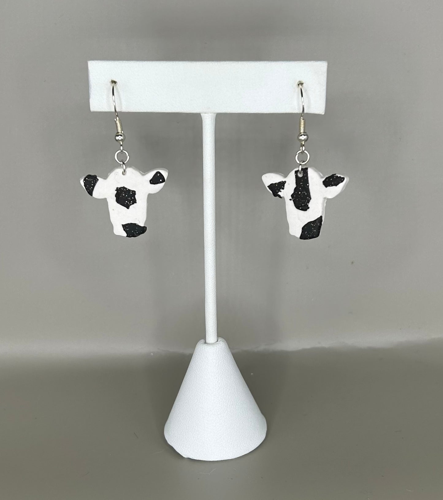 Cow silhouette earrings