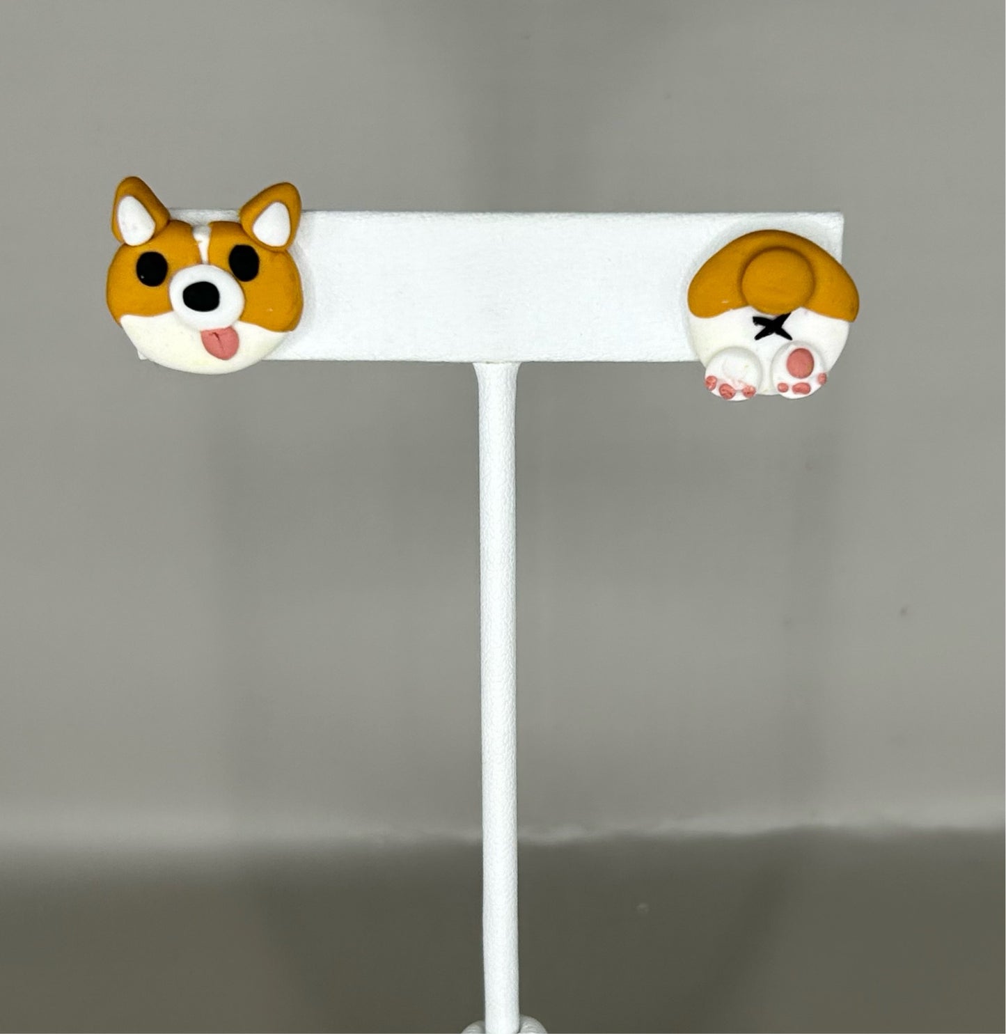 Corgi butt earrings