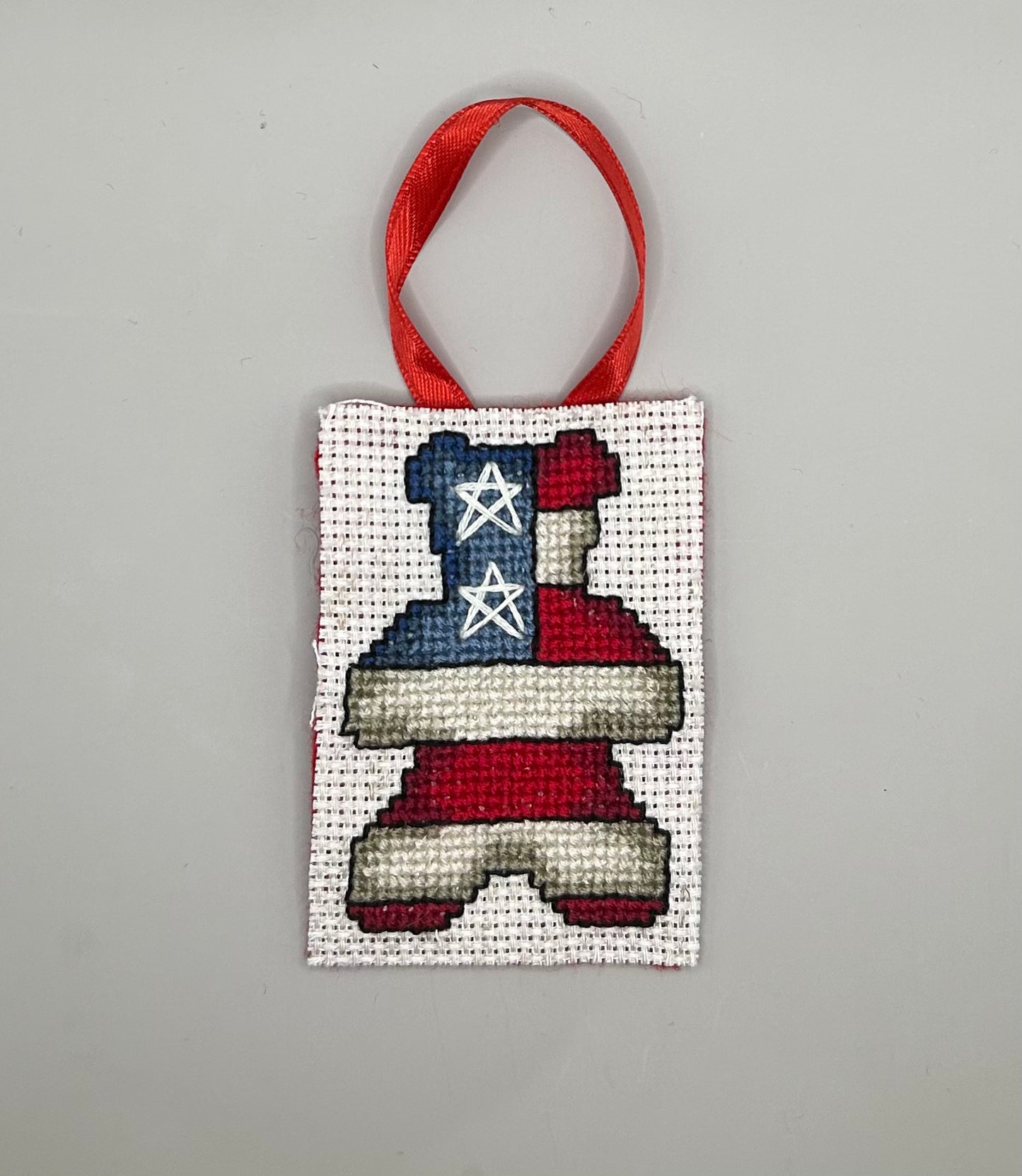 Americana bear ornament