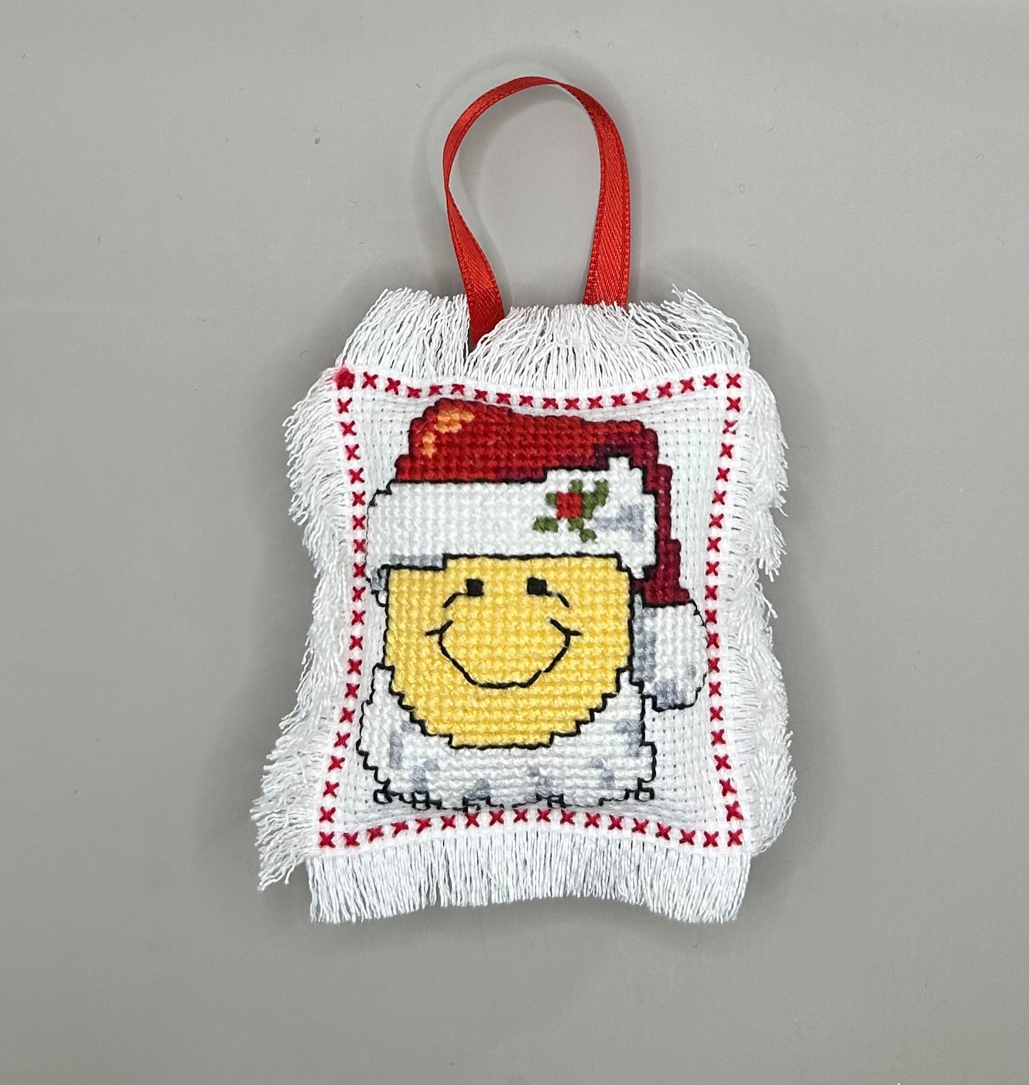 Smiley face ornament